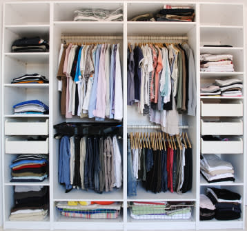 Paso 4: sigue dividiendo  Como organizar el armario, Armarios, Organizador  de ropa interior