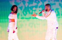 <p>Drake and Rihanna have been on-and-off for years, but in the early hours of 2017, he decided to sprinkle some shade. While at a New Year's Eve party (with then-rumored flame J.Lo), Drake made the DJ change the song when "Work" came on. "<a href="https://www.thedailybeast.com/drake-disses-rihanna-on-new-years-eve-that-was-an-old-vibe" rel="nofollow noopener" target="_blank" data-ylk="slk:That was an old vibe;elm:context_link;itc:0;sec:content-canvas" class="link ">That was an old vibe</a>," Drake reportedly said of the Bad Gal. </p>