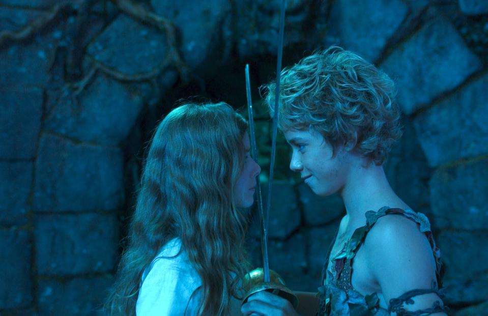 Peter Pan  Year : 2003 USA Director : P.J. Hogan Rachel Hurd-Wood, Jeremy Sumpter