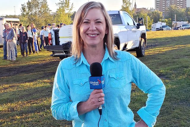 Crossed my line': Calgary traffic reporter goes viral after