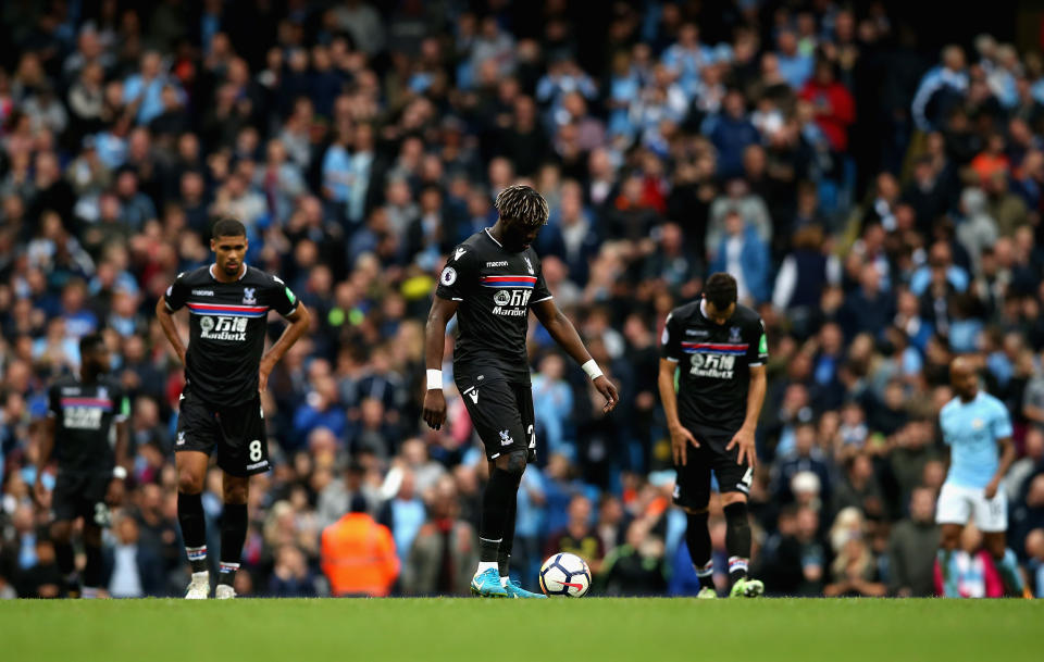 Crystal Palace struggled to replicate the organisation shown in the first half and paid the price