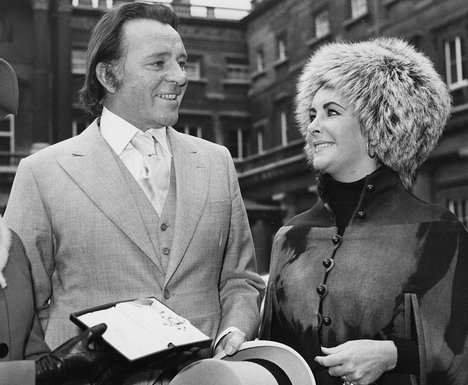 1970: Elizabeth Taylor and Richard Burton