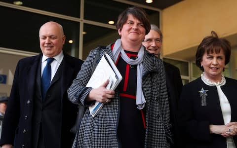 Arlene Foster - Credit: Francisco Seco/AP