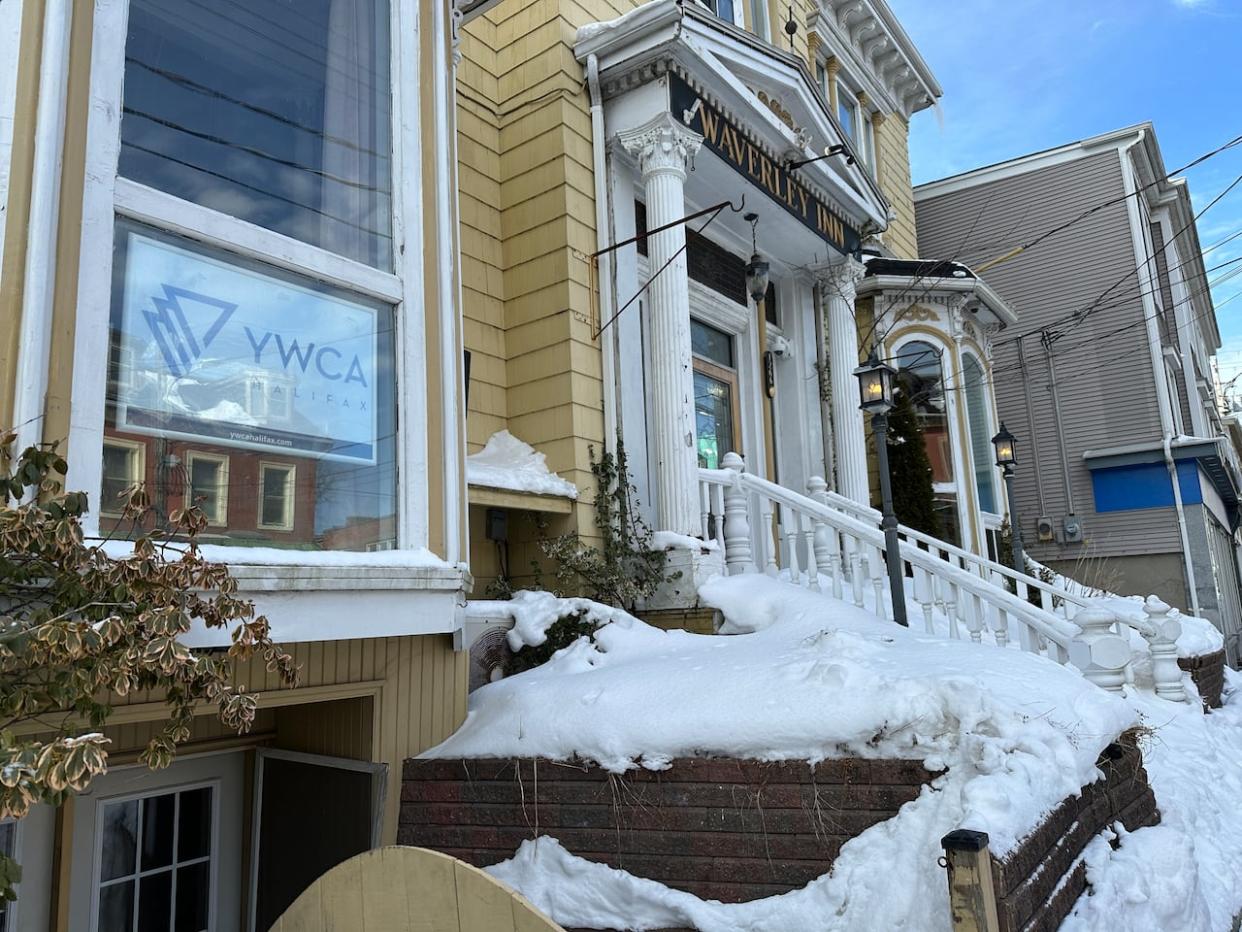 YWCA Halifax is providing on-site support at the former Waverley Inn on Barrington Street, which is now a housing program for women and gender-diverse people. (CBC - image credit)