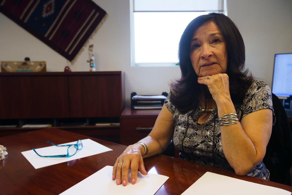 Patsy Romero, the CEO of Santa Maria El Mirador, in her office on Monday, May 2.