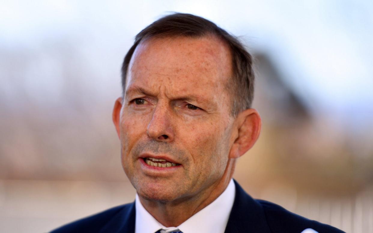 Former Australian prime minister Tony Abbott - AAP