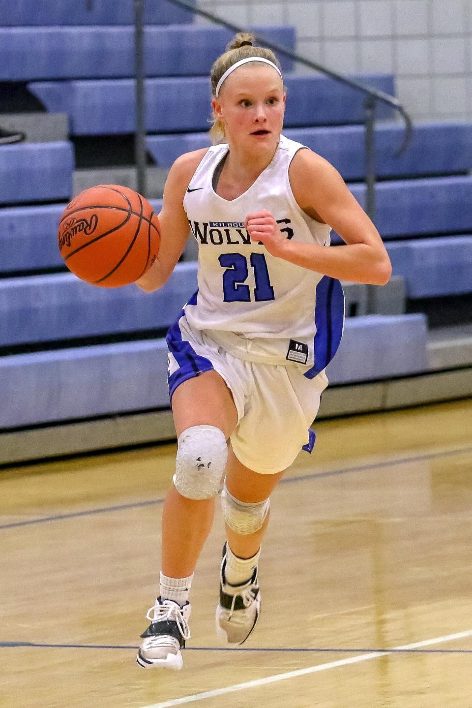 Worthington Kilbourne senior guard Lauren Scott will miss the remainder of the season with a torn right ACL.