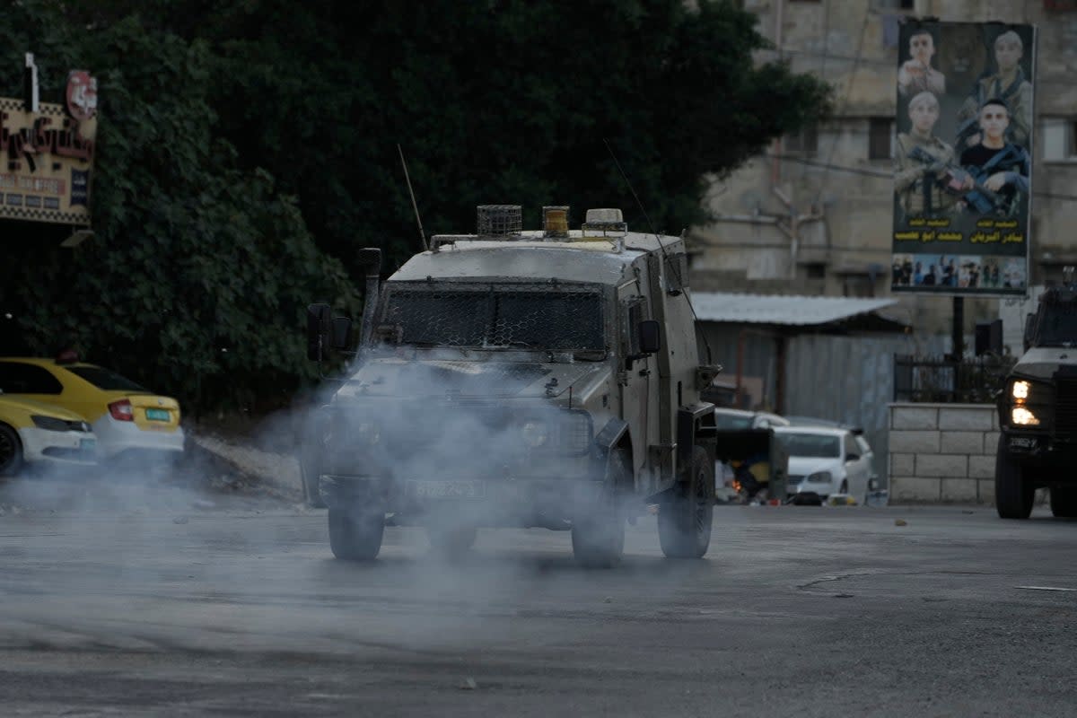 Israeli forces in the West Bank  (Copyright 2024 The Associated Press All rights reserved)