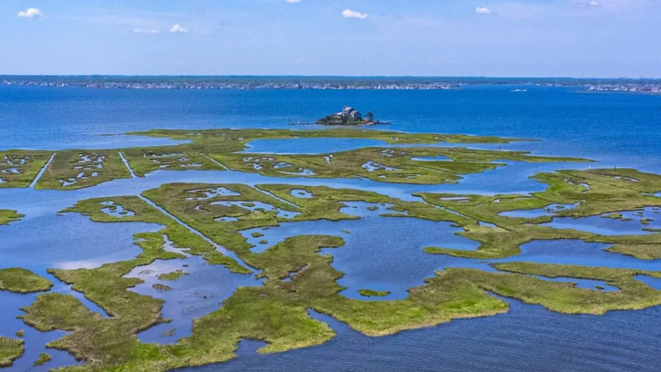 The mansion, also known as the Hankins Island home, captivated Jersey Shore boaters and visitors since its construction in 1991. Shorebeat.com