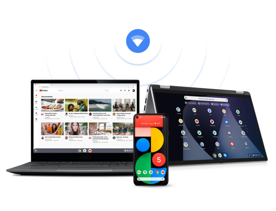 <p>Chrome OS 10th birthday update images WiFi Sync</p>
