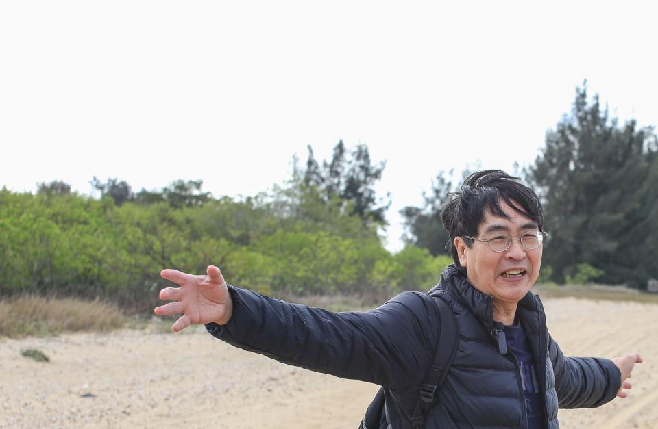 Dong Zhenliang, directeur anti-guerre de Kinmen.  (Photo/Fourni par le Festival du film de Taoyuan)