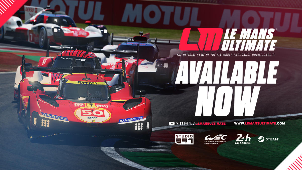 Official 24 Hours of Le Mans Game, Le Mans Ultimate, available today