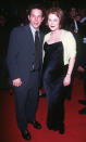 <p>Wallberg hit the big time playing porn star Dirk Diggler in Paul Thomas Anderson’s acclaimed drama <i>Boogie Nights</i>. (He got almost as much attention for his performance as he did for his prosthetic enhancement in the film.) He posed with costar Julianne Moore at the Los Angeles premiere on October 15, 1997. (Photo: Steve Granitz/WireImage)</p>