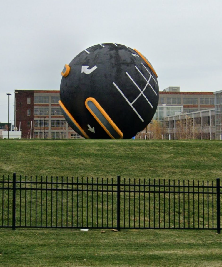 Ohio: Spherical Parking Lot