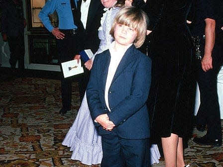 Justin Henry at the Oscars in 1980