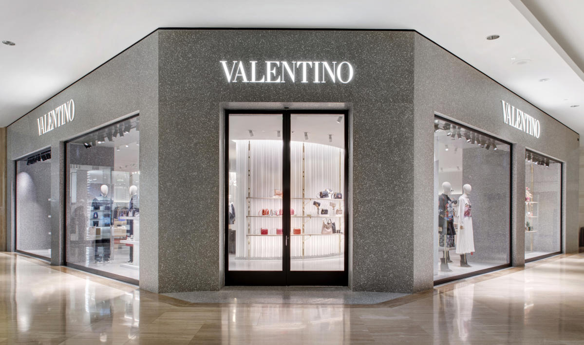 Valentino Opens Remodeled South Coast Plaza Boutique