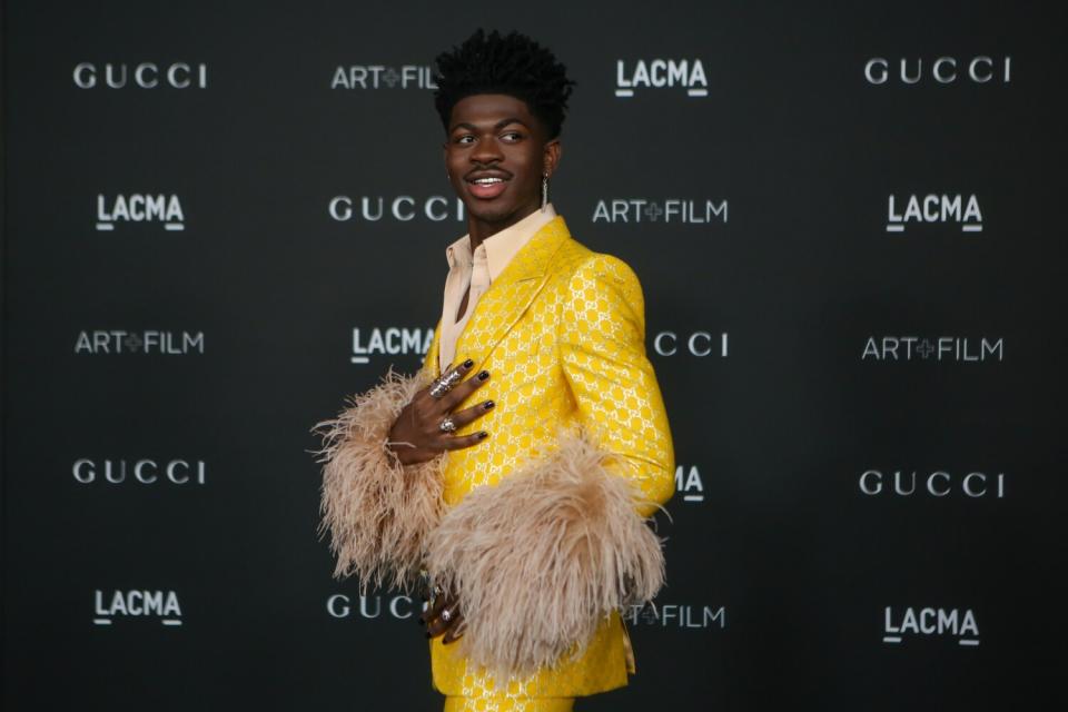 Lil Nas X attends the LACMA Art+Film Gala.