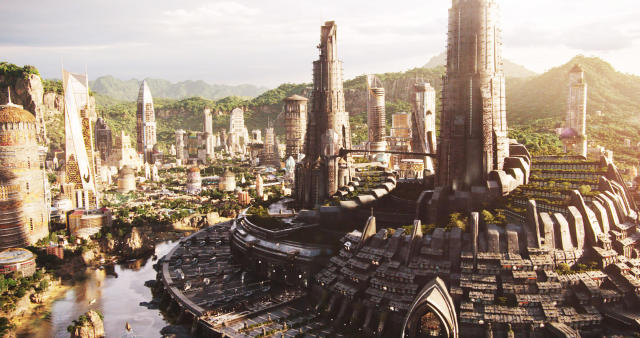 Axes'n'Yarn: Wakanda - My Solarpunk Dream City