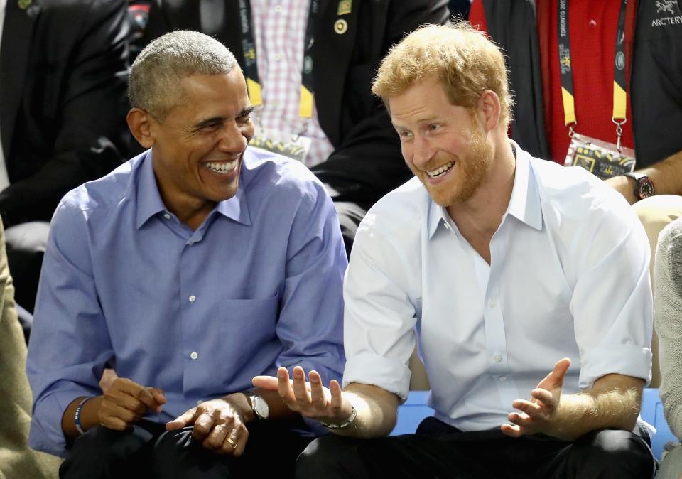 prince harry obama