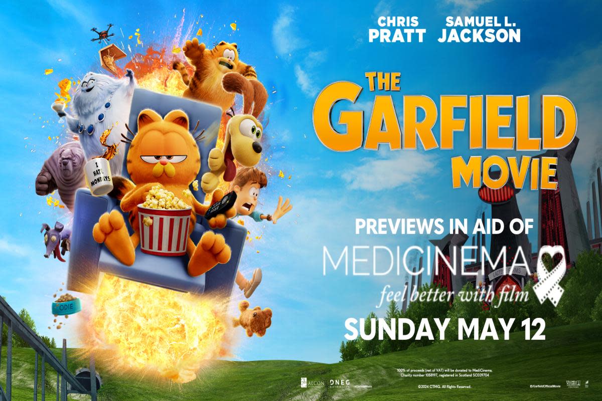 The Garfield Movie will be shown early <i>(Image: MediCinema)</i>