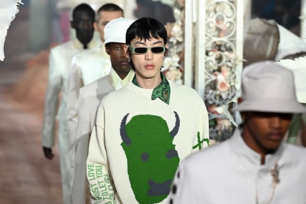 Kim Jones creates a fantastical men's Fall 2021 collection for Dior