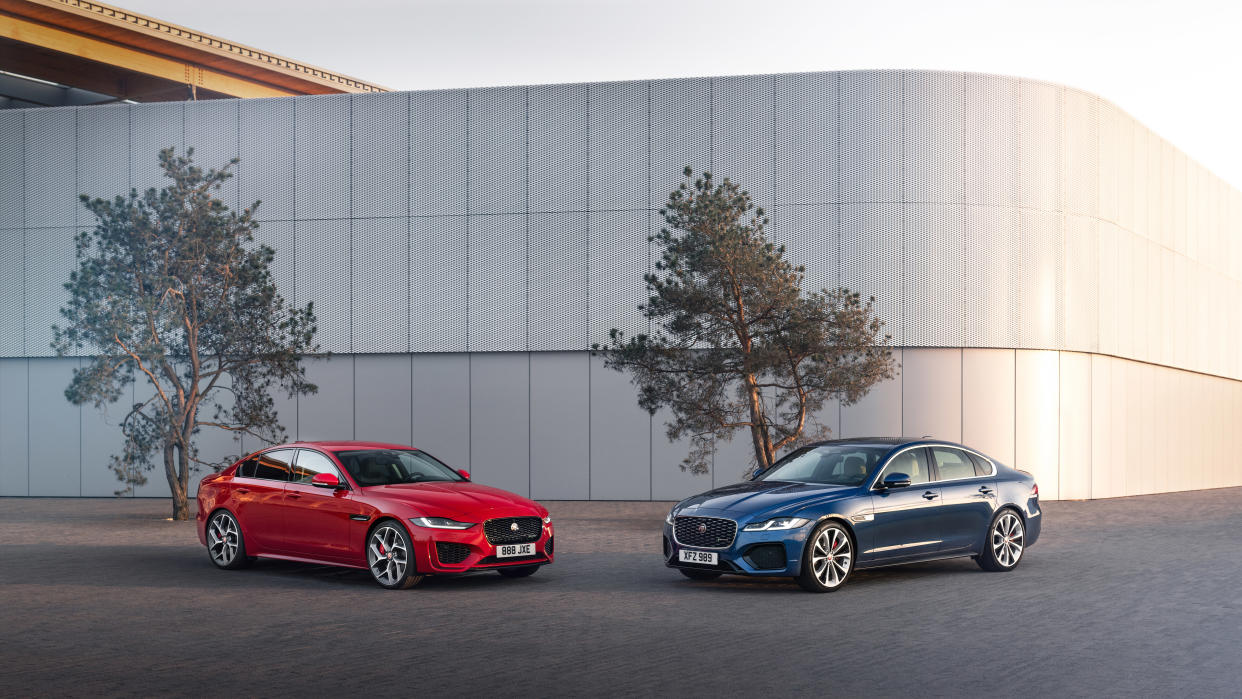 New Jaguar XE and XF