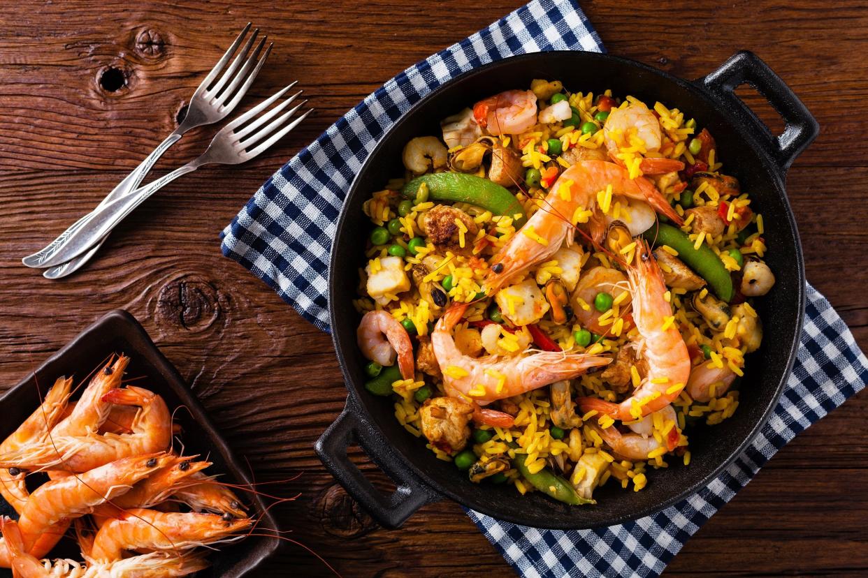 Shrimp Paella