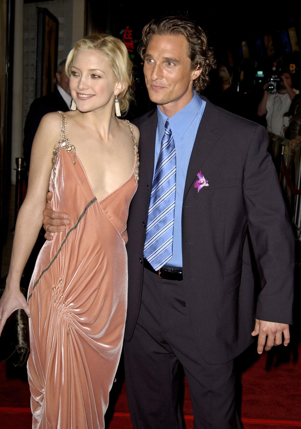 Kate Hudson and Matthew McConaughey at the premiere of  