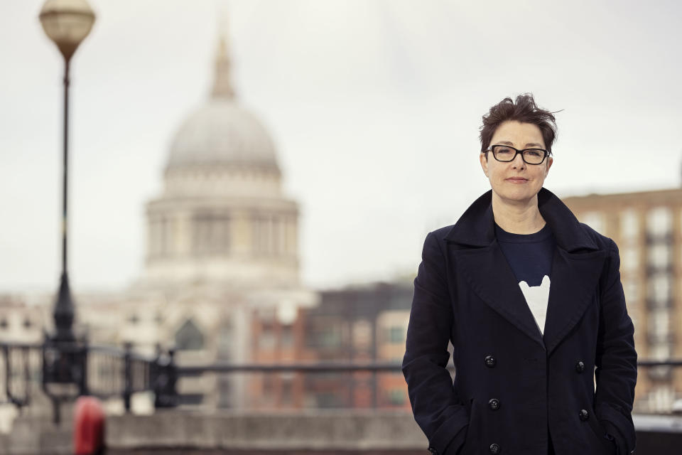 Sue Perkins opens the new series. (BBC)