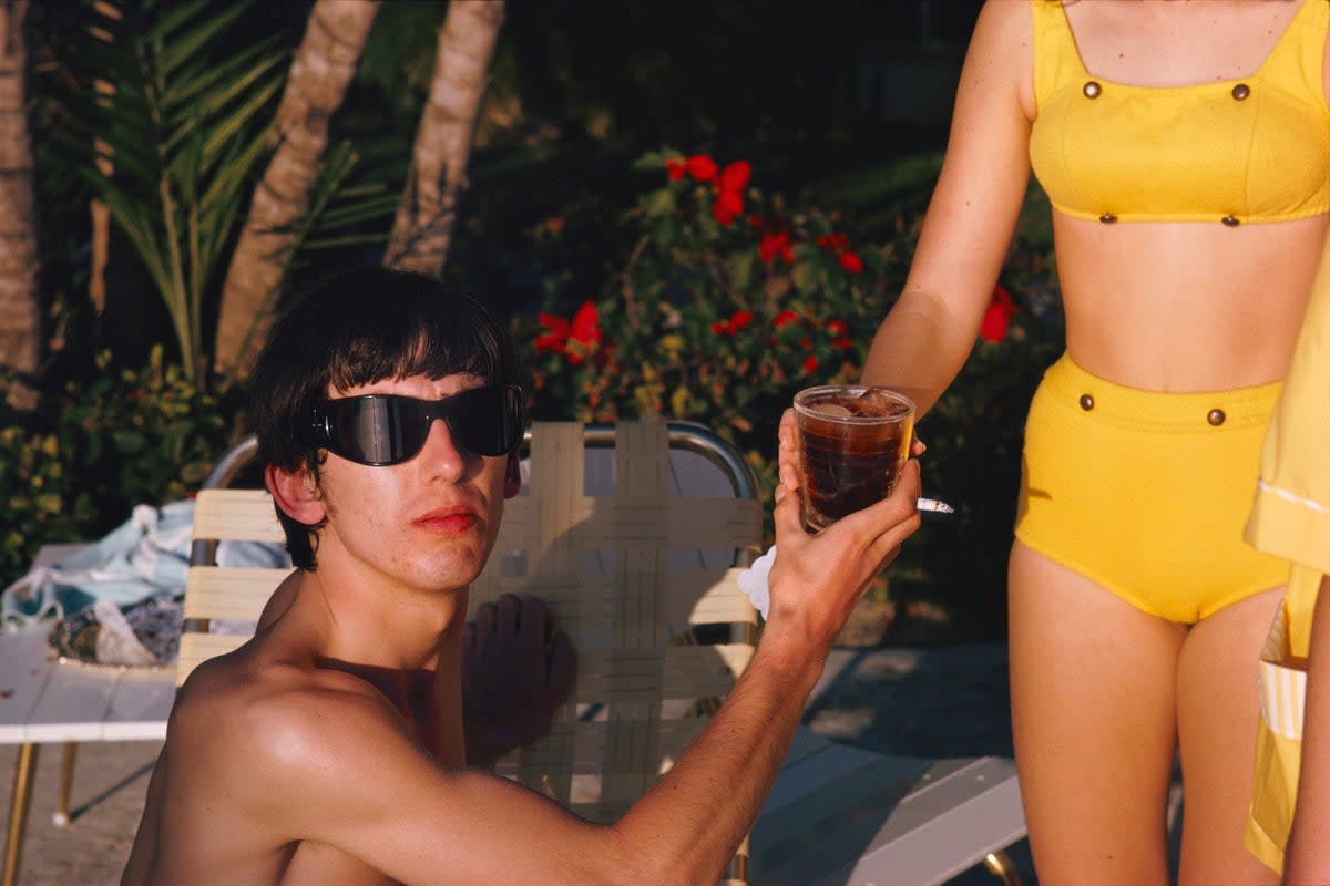 George Harrison in Miami Beach in 1964 (Paul McCartney)