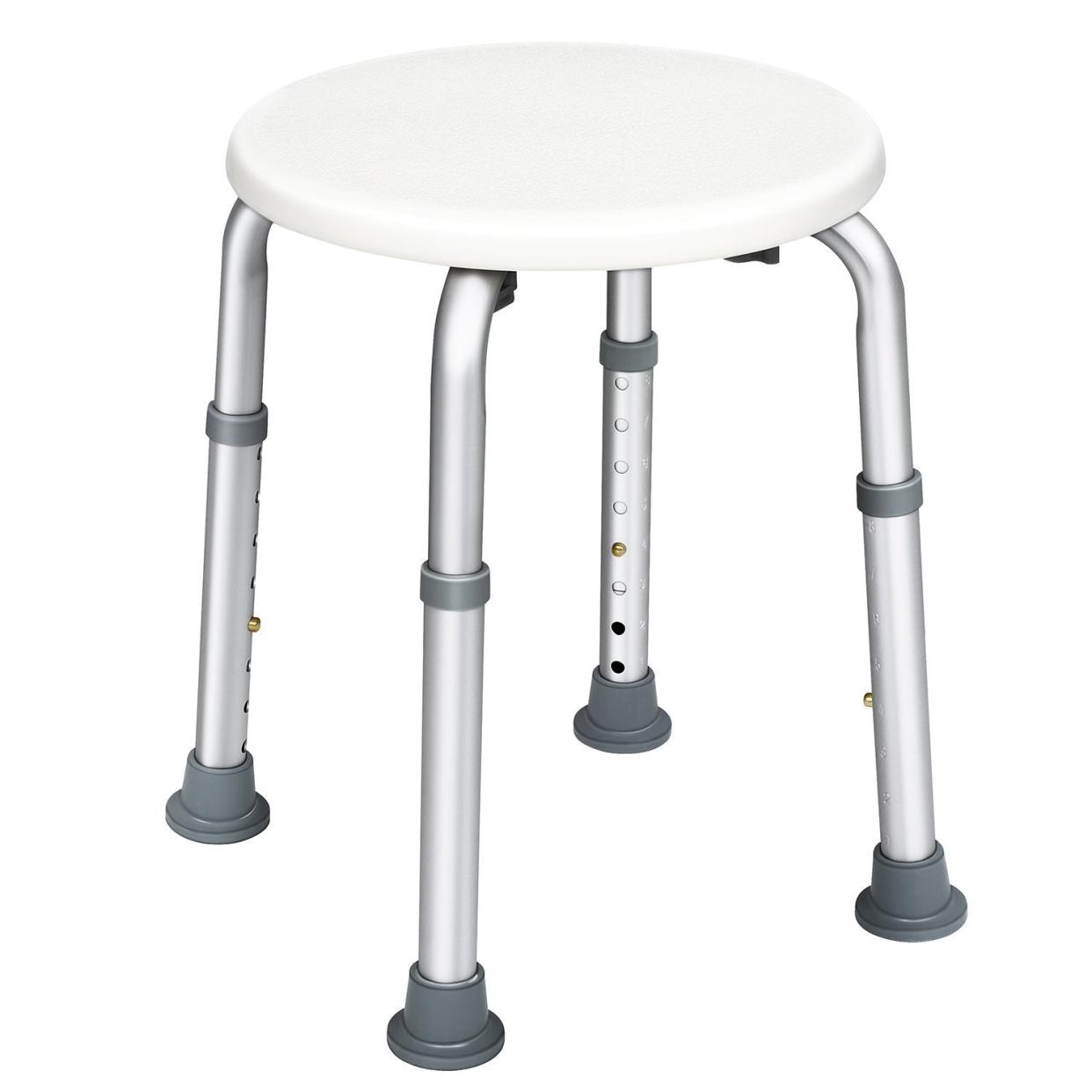 JCMASTER Round Stool Bath Bench for Disabled