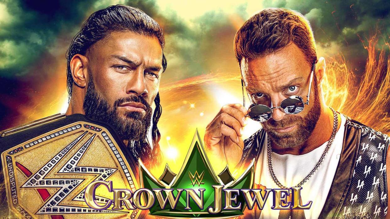 WWE Crown Jewel 2023 poster. 