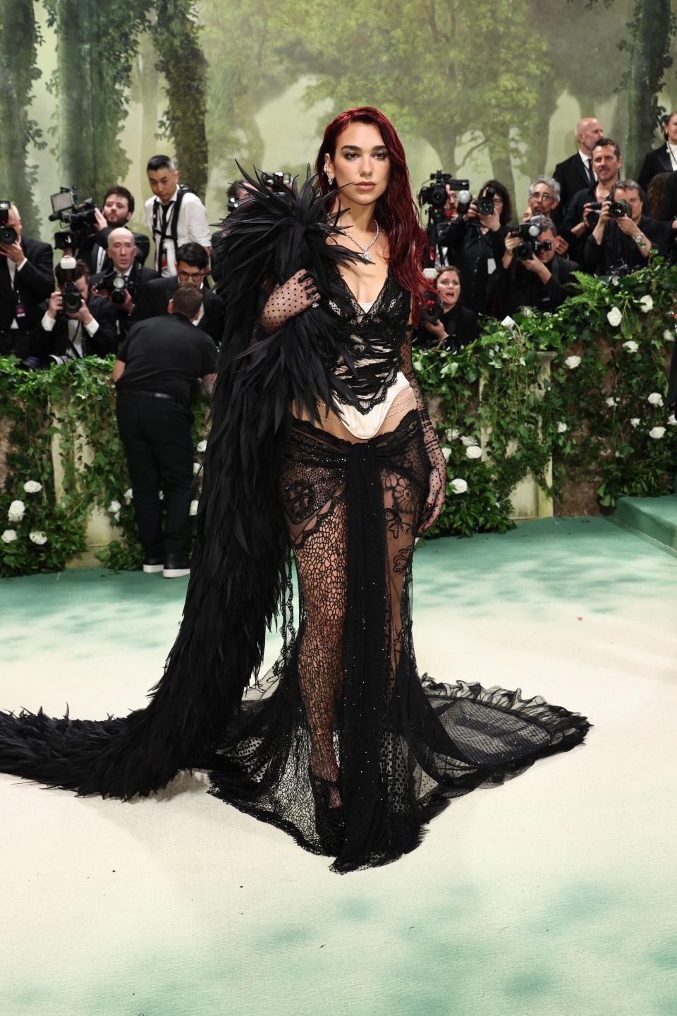 <h1 class="title">The 2024 Met Gala Celebrating "Sleeping Beauties: Reawakening Fashion" - Arrivals</h1><cite class="credit">Jamie McCarthy/Getty Images</cite>