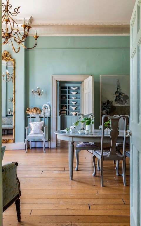 The dining room within  Batheaston Villa - Credit: Emma Lewis