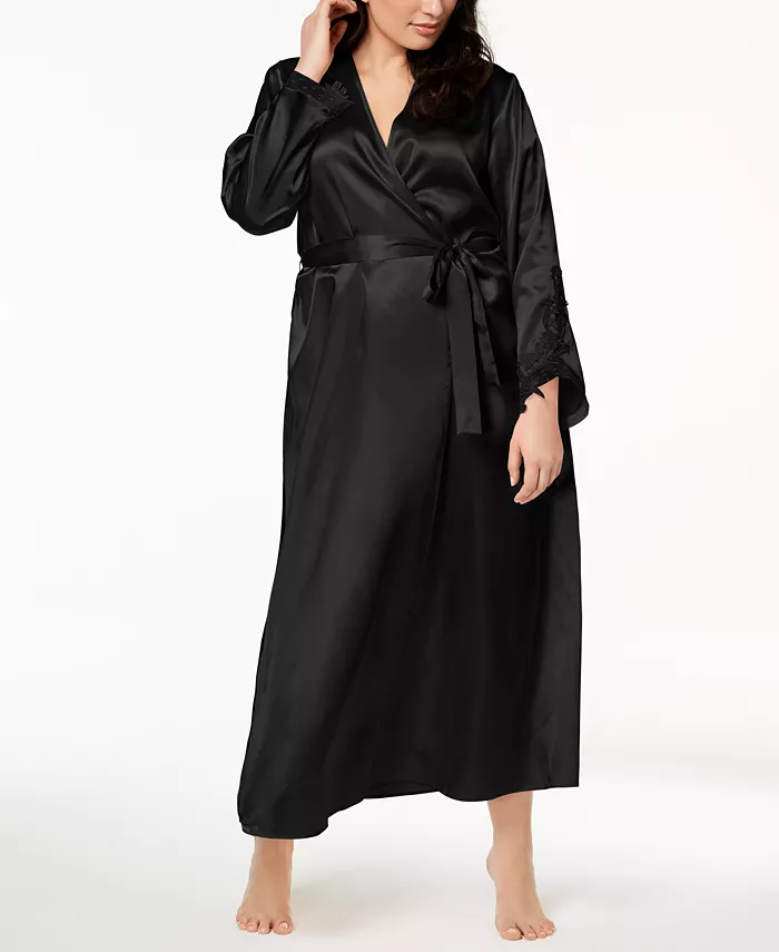 8) Plus Size Satin Stella Robe