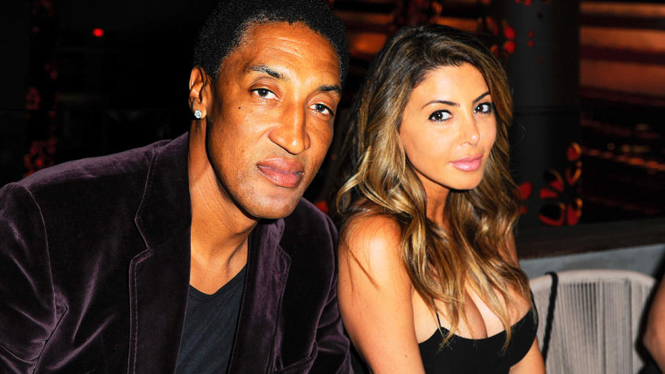 Scottie and Larsa Pippen, pictured here at an event in Miami in 2016.