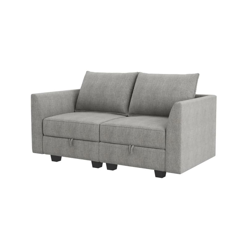 Latitude Run Modular Square Arm Loveseat