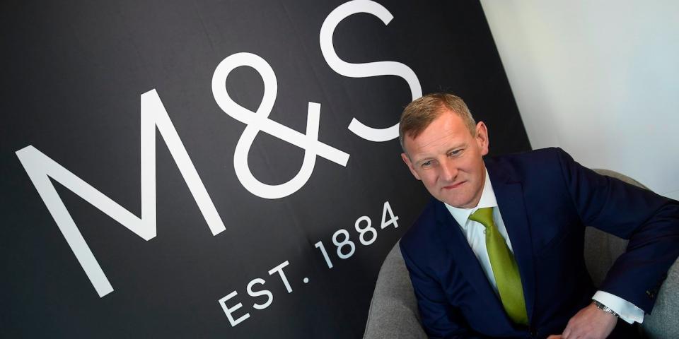 Steve Rowe, CEO of Marks and Spencer, poses for a photograph at the company head office in London, Britain, November 30, 2016.