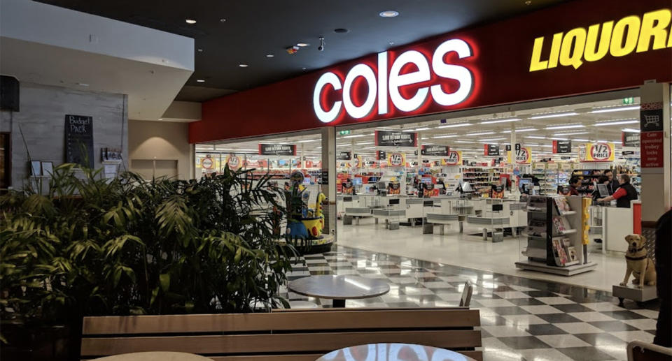The Coles store in Woden.