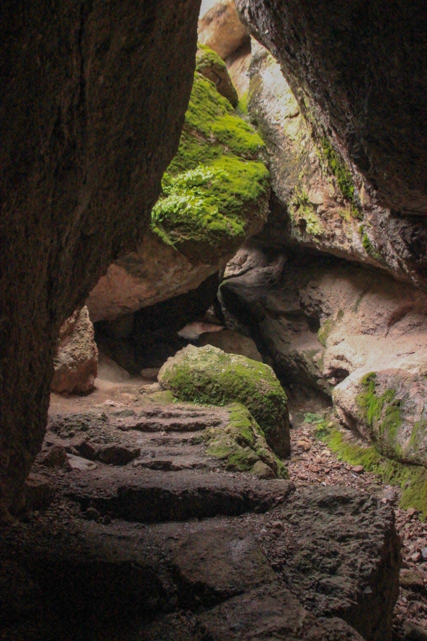 No reservations are needed to explore Pinnacles' caves, but weather conditions may limit access.