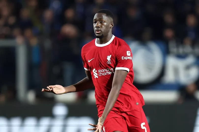 Liverpool defender Ibrahima Konaté.