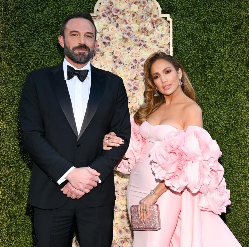 Ben Affleck, Jennifer Lopez, 2024 Golden Globe Awards Arrivals