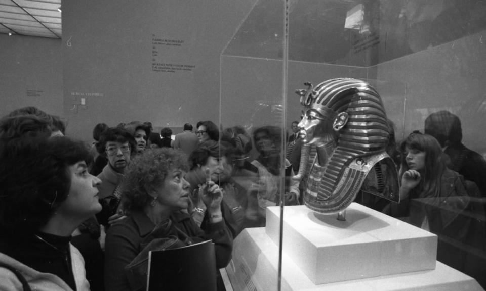 <div class="inline-image__caption"><p>The gold mask of Tutankhamun.</p></div> <div class="inline-image__credit">Dick Lewis/New York Daily News via Getty</div>