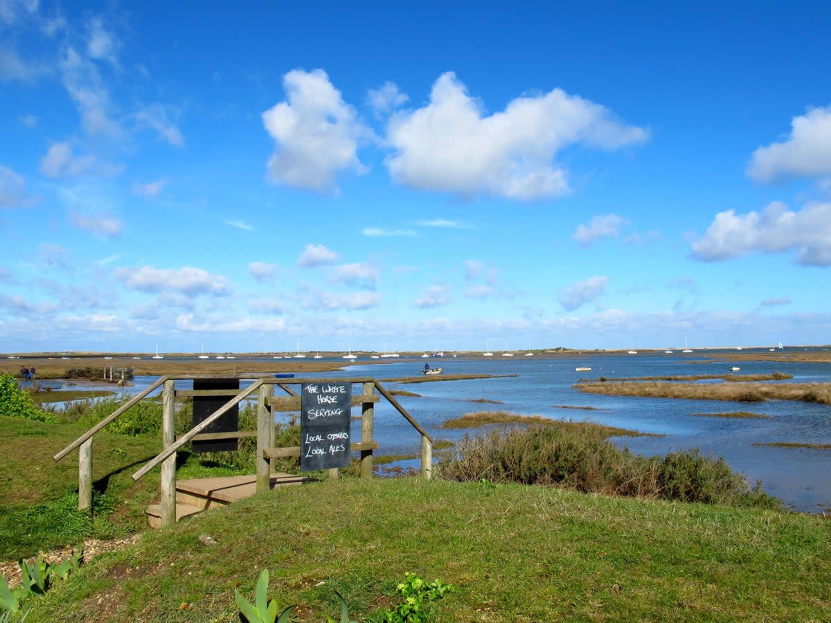 The Nye family’s friendly inn is perfectly placed for views of the salt marsh (The White Horse)