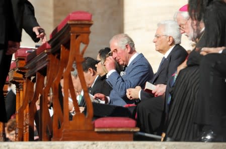 Mass for the canonisation of five persons at the Vatican