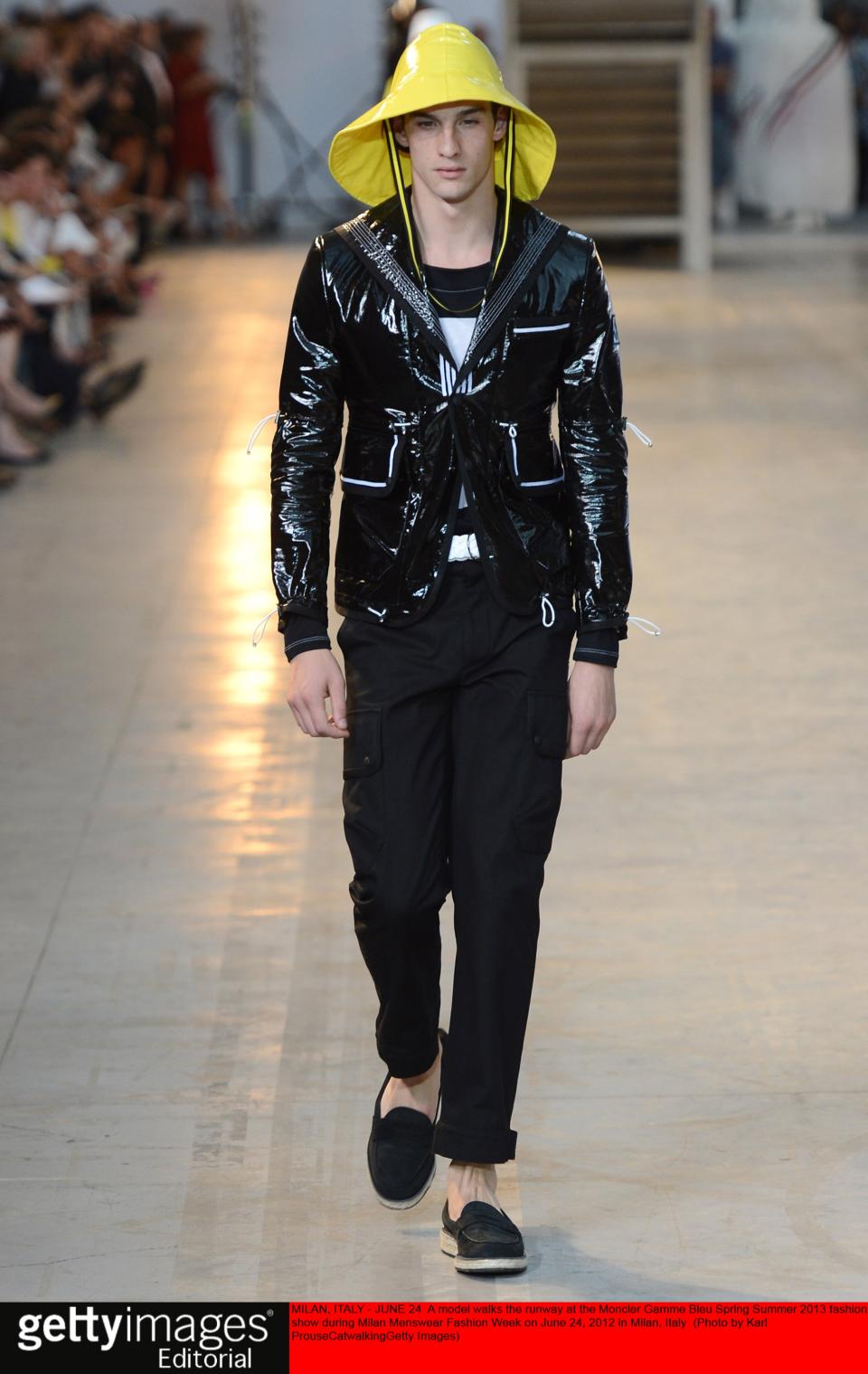 Moncler Gamme Bleu - Mens Spring Summer 2013 Runway - Milan Menswear Fashion Week