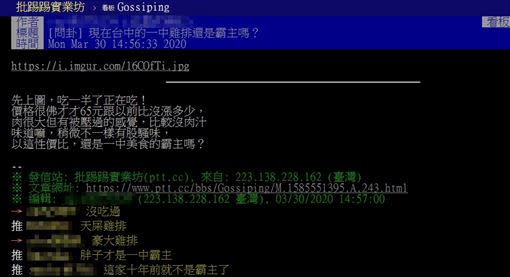 原PO在批踢踢發文徵求意見。（圖／翻攝自PTT）