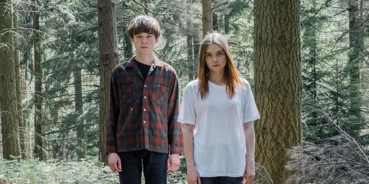 The End of the F***ing World stars Alex Lawther and Jessica Barden