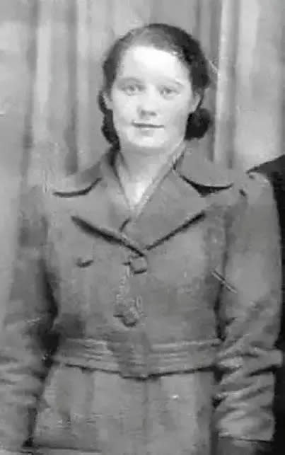 This undated family handout photo shows Maureen Sweeney. Sweeney was a postal clerk at Blacksod Point on the northwest coast of Ireland, where one of her duties was to record data that fed into weather forecasts for the British Isles. In early June 1944, Sweeney sent a series of readings that helped persuade Gen. Dwight D. Eisenhower, the supreme commander of Allied forces in Europe, to delay D-Day and avoid potentially disastrous weather that could have wrecked the landings. She didn’t learn of her role in history for more than 10 years. (Family Handout via AP)