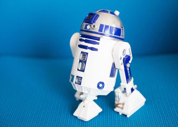 This R2 can pop a third leg and really move.